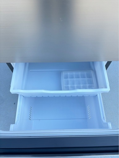 HITACHI 冷蔵庫 3ドア R-27NV 265L 2021年製 冷凍冷蔵庫 日立 シルバー