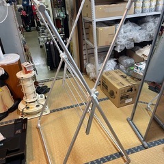【美品】　洗濯物干しスタンド　洗濯物　ラック　ハンガー　折りたたみ　多機能の画像