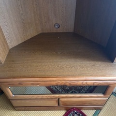 コーナー収納家具　の画像