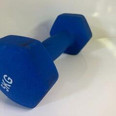 【リサイクルストアスターズ城西店】 【中古品】5kg ダンベル 青②の画像