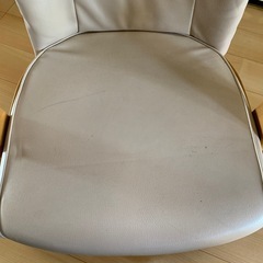 椅子　ダイニングチェア　キャスター付きの画像