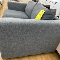 【ドリーム川西店御来店限定】☆ジモティー見たよ♪割引☆IKEA 2人掛けデザインソファ　グレー／クリーニング済み【2125560000029002】の画像