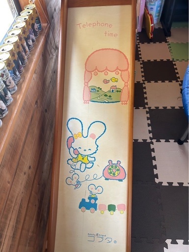 昭和レトロ　木製滑り台