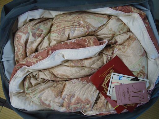 【未使用品】エルセラーン　Elserein　羽毛布団 未使用品】エルセラーン Elserein 羽毛布団