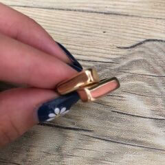 指輪　リング　ゴールド　金　シンプル　可愛い　最安値　お洒落　アクセサリーの画像