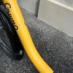 ギュットクルーム　子供乗せ自転車の画像