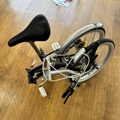 【売約済み】SHIMANO6段変速　折りたたみ自転車　黒の画像