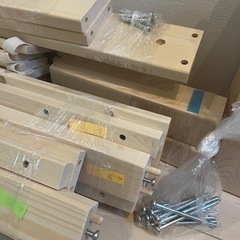 【2025年購入】無塗装 天然木パイン材 S/Sすのこベッド（真骨頂N）の画像