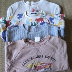 110 男の子　秋から冬服　22点セット　おまとめの画像
