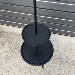 キャンプ台　テーブル　ランタン吊り下げ付きの画像