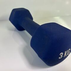 【リサイクルストアスターズ城西店】 【中古品】3kg ダンベル 青の画像