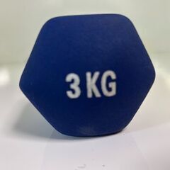 【リサイクルストアスターズ城西店】 【中古品】3kg ダンベル 青の画像