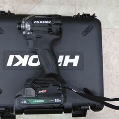 【中古】ハイコーキ　18V　インパクトドライバ　型番:WH18DCNBK【フライズ佐賀店】の画像