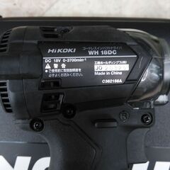 【中古】ハイコーキ　18V　インパクトドライバ　型番:WH18DCNBK【フライズ佐賀店】の画像