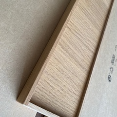 【新品未使用】 壁掛け用トレイ２品　新品木目調トレイDIYなど5品の画像