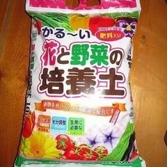 培養土、プランター、バケツの画像
