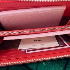 COACH 財布　ピンク　訳ありの画像