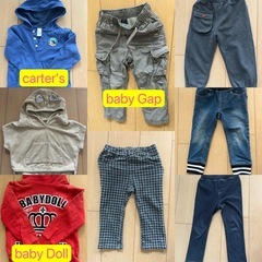 子供服まとめ売り男の子90cmブランド品多数の画像