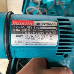 マキタ　インパクトレンチセットの画像