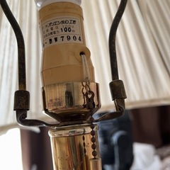 年代物電気スタンドの画像