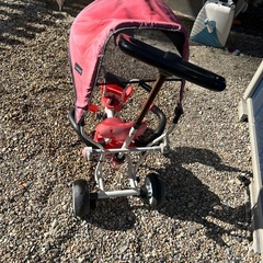 （訳あり）手押し車三輪車の画像