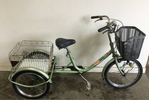 A-192△ 岐阜発/ MARUISHI/ 丸石/ 大人用三輪自転車/ スイングなし/ 3段変速/ 変速ワイヤー劣化 変速できません/ 管s0.5/ R6.12/20 △