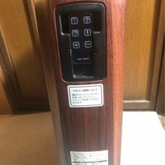 美品！オイルヒーター　モダンデコ　ダークウッド　の画像