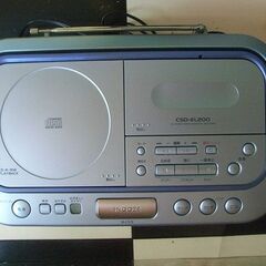 aiwa　ラジオ　CSD-EL200の画像