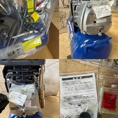 中古 美品 KENOH エアーコンプレッサー K-1525 単相100V。の画像