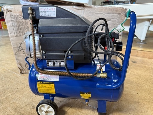 中古 美品 KENOH エアーコンプレッサー K-1525 単相100V。 中古 美品 KENOH エアーコンプレッサー K-1525 単相100V。