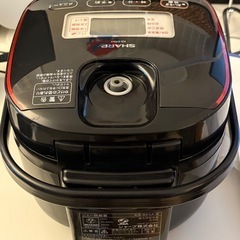 シャープ　炊飯器３合の画像