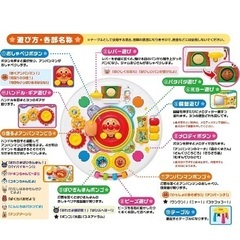 アンパンマン たっちしてタッチ！テーブル　おもちゃの画像
