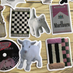 ステッカー　シール　ダイカット　ラップトップ　ノート　手帳　デコ　お洒落　最安値の画像