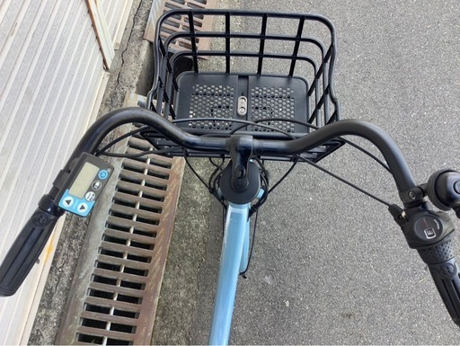 713 ヤマハ最新機種電動アシスト自転車pasBabby20インチブルーアルミ