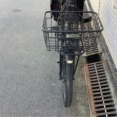 714  パナソニック新機種電動アシスト自転車gyuttoアニーズ20インチブラックボディの画像