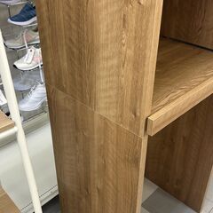 ★リユースのサカイ千葉中央店★  レンジ台 ブラウン H128×D45×W61 クリーニング済み TC4846の画像