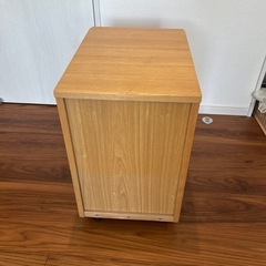無印　キャスター付き引き出しの画像