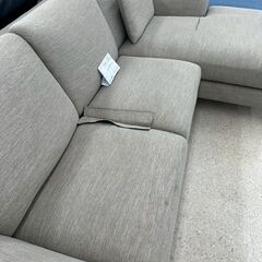 ★リユースのサカイ高崎店★TJ12990  3人掛けソファー ベージュ H71×D149×W226 クリーニング済みの画像