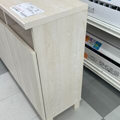 ★リユースのサカイ千葉中央店★  サイドボード ホワイト H79×D33×W110 クリーニング済み TC4847の画像
