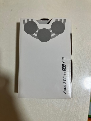 SpeedWi-Fi5GX12　NAR 03SWUアイス
ホワイト　