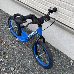 Enkeeo 14インチ 子供用ペダルなしバイク（青）の画像