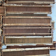 竹筬 筬 機織りの画像