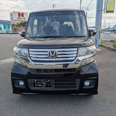 車検９年１０月　ナビ　Bluetooth　片側パワースライドドア　HIDライト　N-BOXカスタムの画像