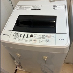 一人暮らしセット冷蔵庫。洗濯機。電子レンジの画像