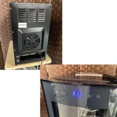 WIE ペルチェ式 8本収納ワインセラー 25L タッチパネル WIWCTE8BFGADX-JP ワインクーラー ☆ 札幌市 白石店 の画像