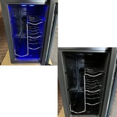 WIE ペルチェ式 8本収納ワインセラー 25L タッチパネル WIWCTE8BFGADX-JP ワインクーラー ☆ 札幌市 白石店 の画像