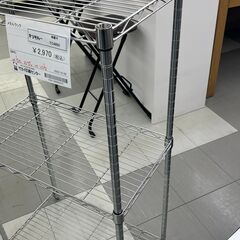 ★リユースのサカイ千葉中央店★  メタルラック シルバー H183×D47×W91 クリーニング済み TC4853の画像