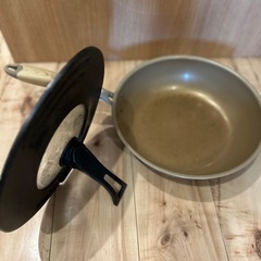 エバークック深型28センチフライパン&純正蓋の画像