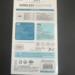 🎧 ワイヤレスイヤホン（新品・未使用）の画像