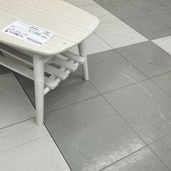 ★リユースのサカイ千葉中央店★  ローテーブル ホワイト H32×D45×W90 クリーニング済み TC4859の画像